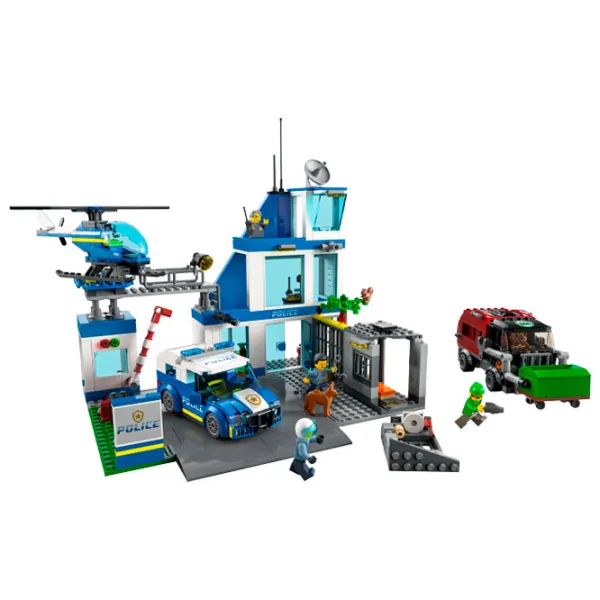 Детский конструктор LEGO Полицейский участок Полицейский участок/ Синий photo 2