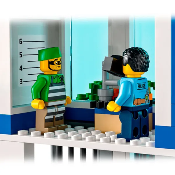 Детский конструктор LEGO Полицейский участок Полицейский участок/ Синий photo 4