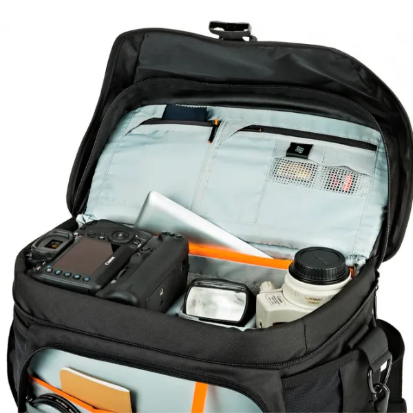 Geantă pentru aparat foto Lowepro Nova 200 AW II Țesătură/ Black photo 6