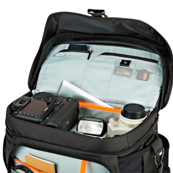Geantă pentru aparat foto Lowepro Nova 200 AW II Țesătură/ Black photo 6