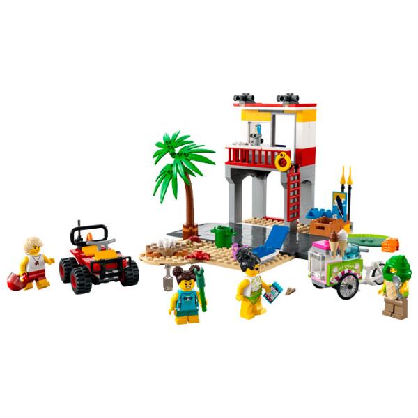 Детский конструктор LEGO Станция спасателей Пляж/ Желтый photo 2
