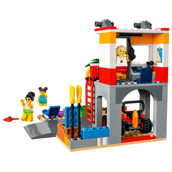 Детский конструктор LEGO Станция спасателей Пляж/ Желтый photo 3