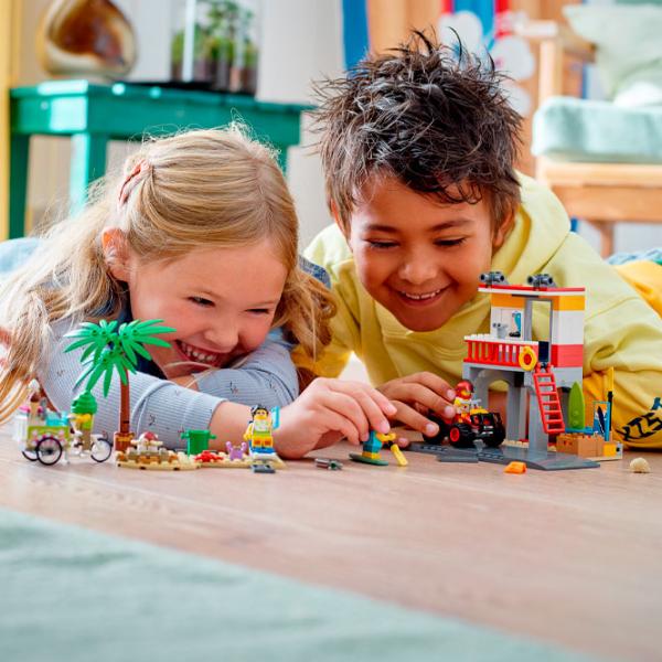 Детский конструктор LEGO Станция спасателей Пляж/ Желтый photo 5