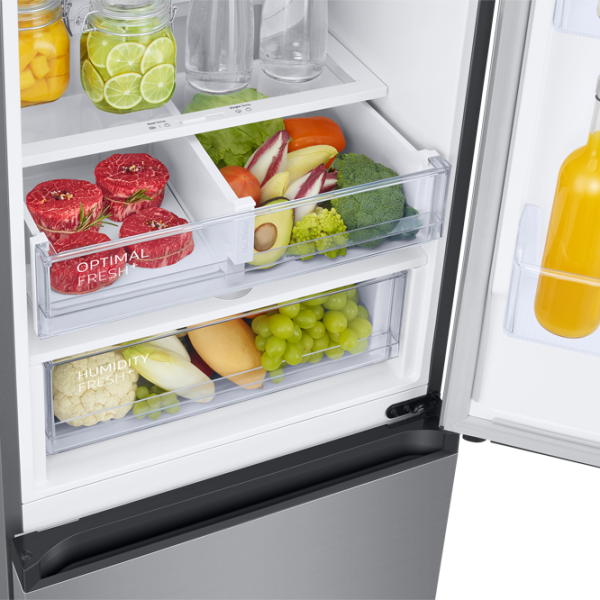 Frigider Samsung RB38T679FSA/UA cu congelator jos 385 l / 203 cm / Silver photo 9 Frigider Samsung RB38T679FSA/UA cu congelator jos 385 l / 203 cm / Silver photo 9