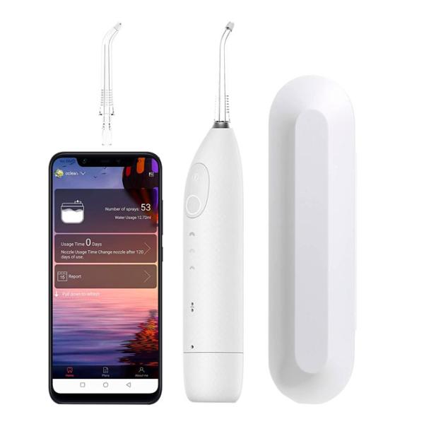 Irigator bucal Oclean W1 Cu apă sub presiune/ White photo 2