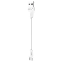 Кабель USB GC-27 Golf USB Type-A + USB Type-C 1 м/ Белый photo 2