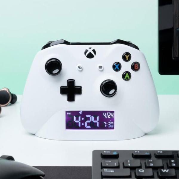 Lampă de masă fan Paladone Alarm Clock PP7898XB Xbox / Black White photo 4
