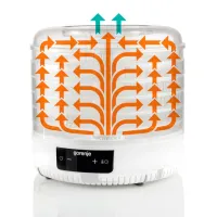 Uscător de fructe și legume Gorenje FDK24DW 380 W/ White photo 4