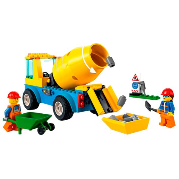 Детский конструктор LEGO Бетономешалка Бетономешалка/ Желтый photo 3