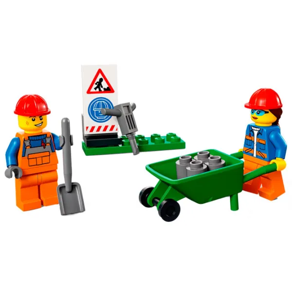 Детский конструктор LEGO Бетономешалка Бетономешалка/ Желтый photo 4