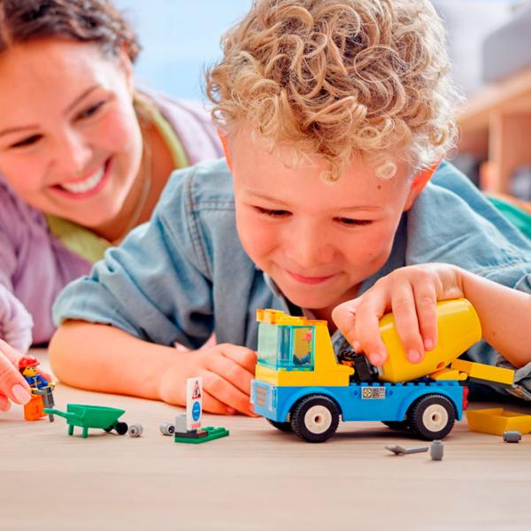 Детский конструктор LEGO Бетономешалка Бетономешалка/ Желтый photo 5