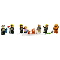 Детский конструктор LEGO Пожарная бригада Пожарные/ Красный photo 4