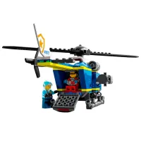 Constructor pentru copii LEGO Urmărire penală la bancă Poliție/ Blue photo 3