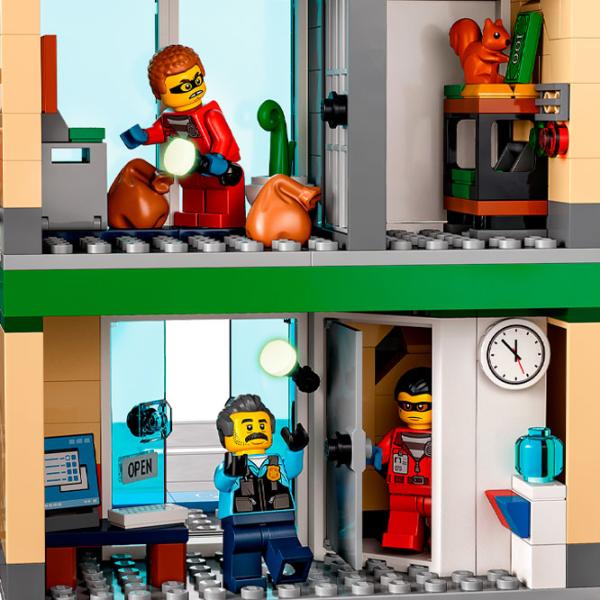 Детский конструктор LEGO Уголовное преследование в банке Полиция/ Синий photo 4