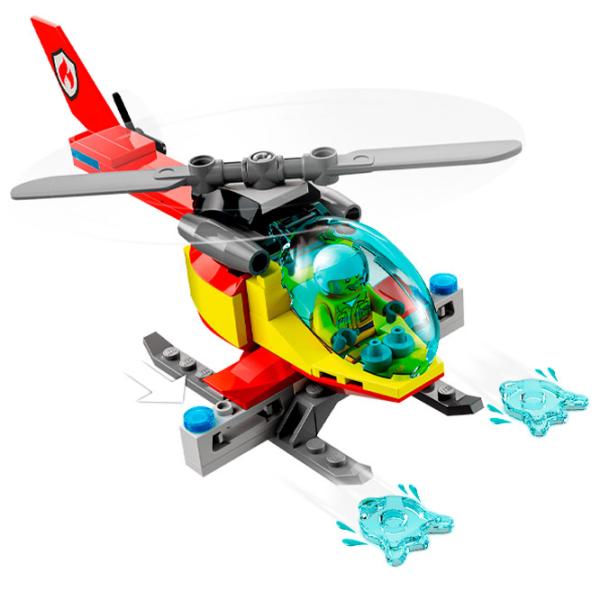 Детский конструктор LEGO Пожарная станция Пожарные/ Красный photo 5