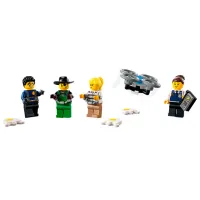 Constructor pentru copii LEGO Camion de comandă mobil al poliției Mașină/ Blue photo 4