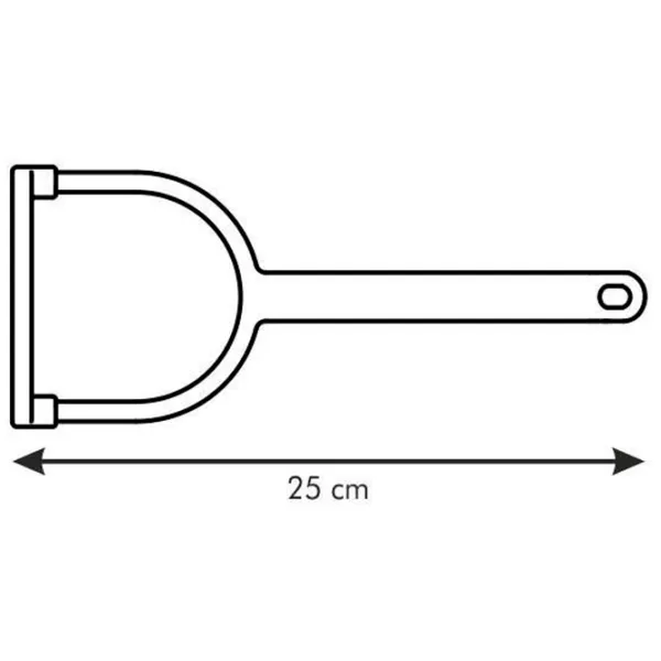 Zdrobitor pentru cartofi Tescoma Space Line 638025 Black photo 3