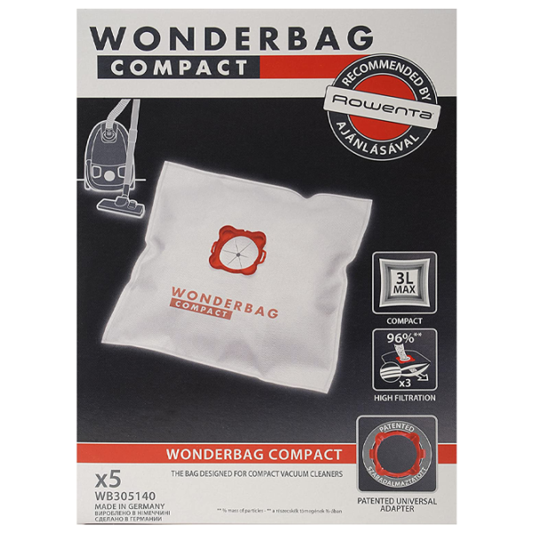 Sac Rowenta WB305140 Universal Microfiber/ White photo 4