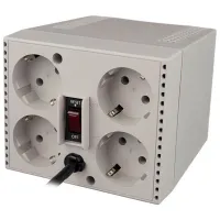 Stabilizator de tensiune PowerCom TCA-2000 White photo 2