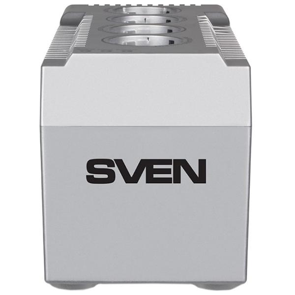 Stabilizator de tensiune Sven VR-F1000 Silver photo 2