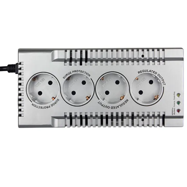 Stabilizator de tensiune Sven VR-F1000 Silver photo 3