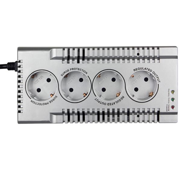 Stabilizator de tensiune Sven VR-F1000 Silver photo 3