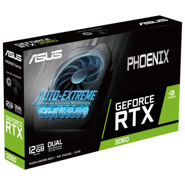 Placă video Asus GeForce RTX 3060 PCI Express x16 4.0 / 12 GB photo 8 Placă video Asus GeForce RTX 3060 PCI Express x16 4.0 / 12 GB photo 8