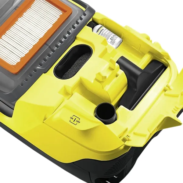 Aspirator KARCHER DS6 650 W/ Yellow photo 4 Aspirator KARCHER DS6 650 W/ Yellow photo 4
