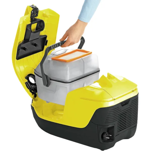 Aspirator KARCHER DS6 650 W/ Yellow photo 5 Aspirator KARCHER DS6 650 W/ Yellow photo 5