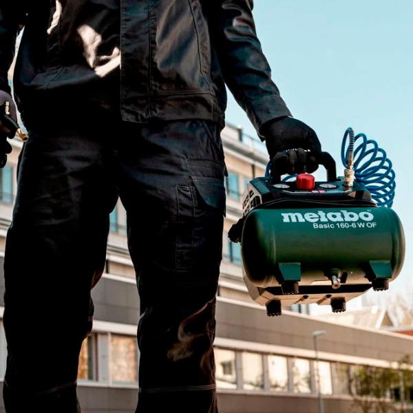 Compresor Metabo Basic 160-60 W Electric/ Cu piston photo 3 Compresor Metabo Basic 160-60 W Electric/ Cu piston photo 3