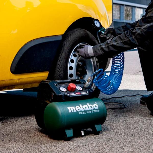 Compresor Metabo Basic 160-60 W Electric/ Cu piston photo 6 Compresor Metabo Basic 160-60 W Electric/ Cu piston photo 6