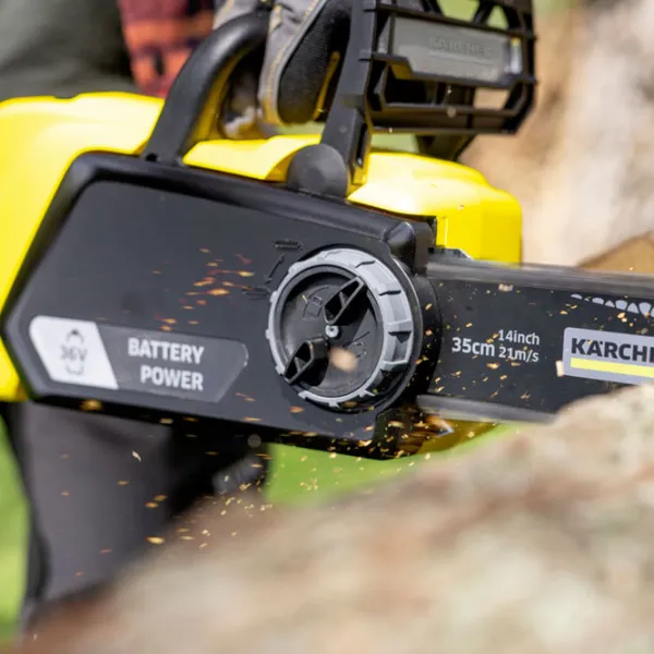 Fierăstrău cu lanţ KARCHER CNS 36-35 pe benzină/ Yellow photo 3