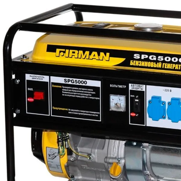 Генератор Firman SPG 5000 230 В Бензин/ 4 кВт photo 4 Генератор Firman SPG 5000 230 В Бензин/ 4 кВт photo 4