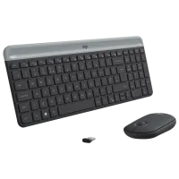Клавиатура Logitech MK470 Беспроводные/ Черный photo 5