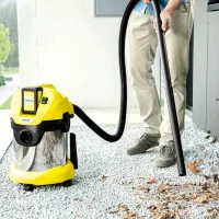 Промышленный пылесос KARCHER WD 3 Battery Premium Set 300 Вт / Желтый photo 5