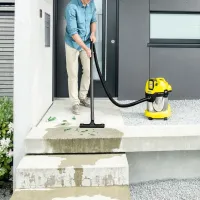 Промышленный пылесос KARCHER WD 3 Battery Premium Set 300 Вт / Желтый photo 6