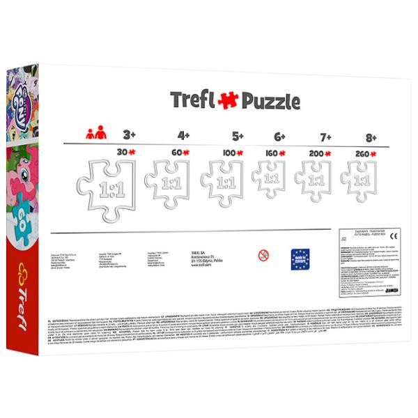 Пазл 2D Trefl Rainbow friendship 4+/ Количество деталей: 60 photo 2 Пазл 2D Trefl Rainbow friendship 4+/ Количество деталей: 60 photo 2