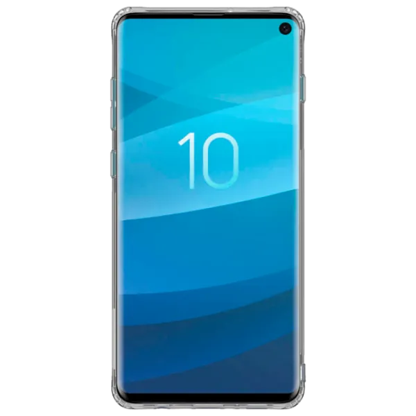 Чехол для смартфона Samsung Galaxy S10 Nillkin/ Back/ TPU/ Прозрачный Серый photo 2 Чехол для смартфона Samsung Galaxy S10 Nillkin/ Back/ TPU/ Прозрачный Серый photo 2