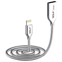 Кабель для телефона GC-36i Golf USB Type-A + Lightning 1 м/ Серебристый photo 2