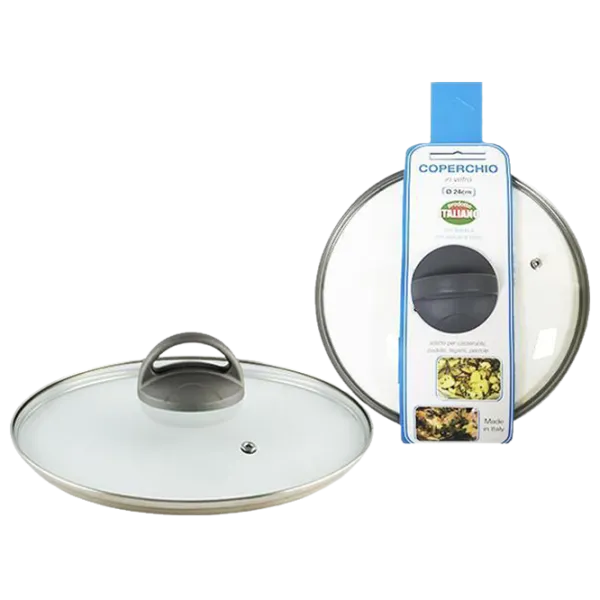 Крышка Cucina Italiana Sasso 24 см / Нержавеющая сталь photo 2