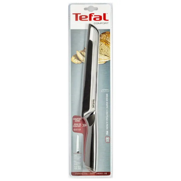 Cuțit de bucătărie Tefal K2213474 Oțel inoxidabil / Black photo 7