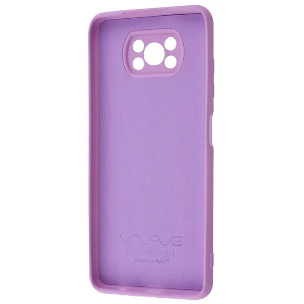 Husă pentru smartphone Poco X3/ X3 Pro WAVE/ Back/ TPU/ Purple photo 2 Husă pentru smartphone Poco X3/ X3 Pro WAVE/ Back/ TPU/ Purple photo 2