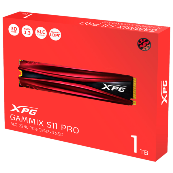 SSD ADATA XPG Gammix S11 Pro 1 ТБ M.2 photo 5
