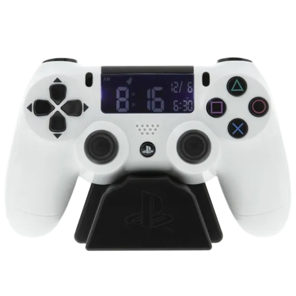 Deșteptător Paladone PS4 PP8342PS PlayStation/ Black White photo 2