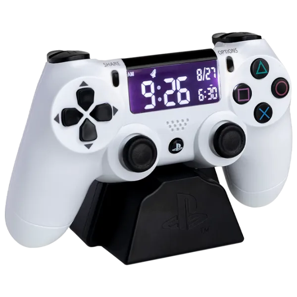 Deșteptător Paladone PS4 PP8342PS PlayStation/ Black White photo 3