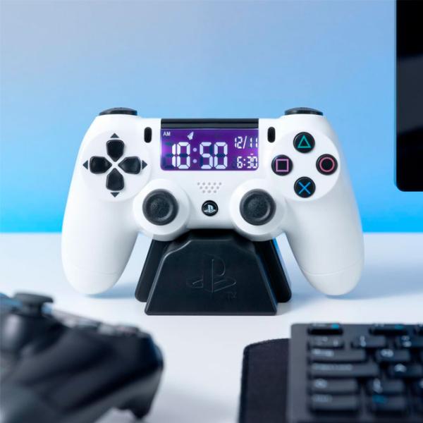Deșteptător Paladone PS4 PP8342PS PlayStation/ Black White photo 4