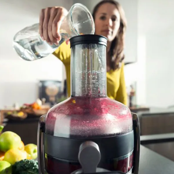 Storcator de fructe Philips HR1919/ 70 Centrifugă/ 1000 W/ Black photo 8
