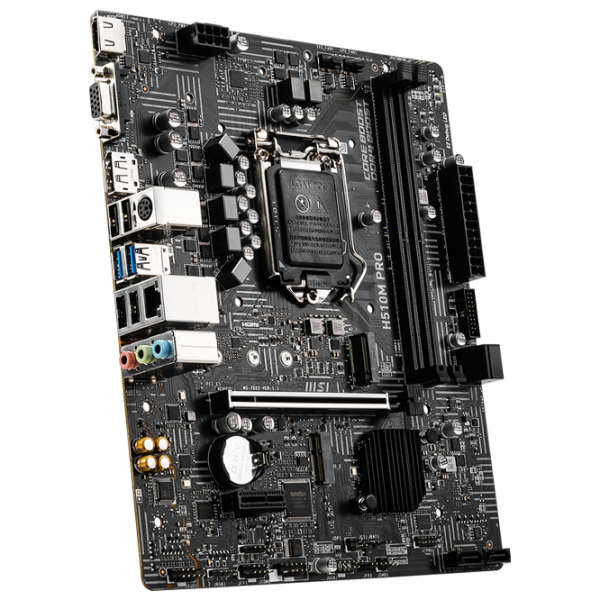 Материнская плата MSI H510M PRO mATX/ Intel H510 photo 2