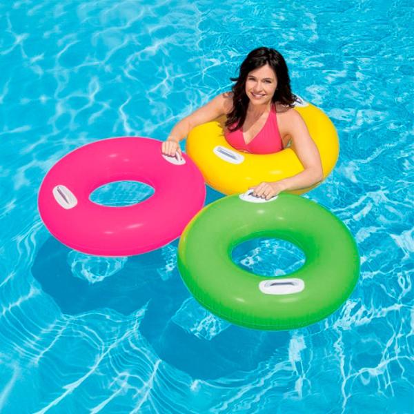 Cerc gonflabil Intex 59258 Vinil/ Multicolor photo 2 Cerc gonflabil Intex 59258 Vinil/ Multicolor photo 2