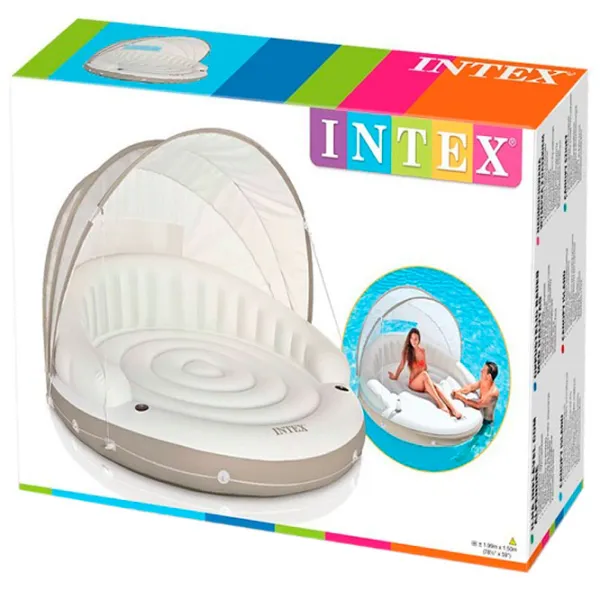 Saltea gonflabilă Intex 58292 Vinil/ White photo 3